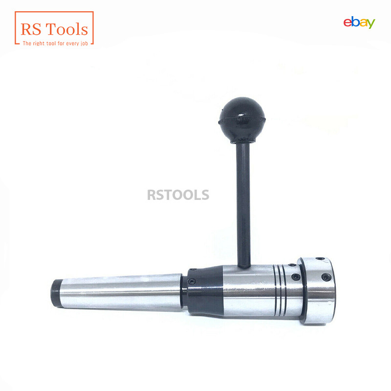 New Lathe Tailstock Floating Type Die Holder Set 2MT Shank Size MT2 RSTOOLS