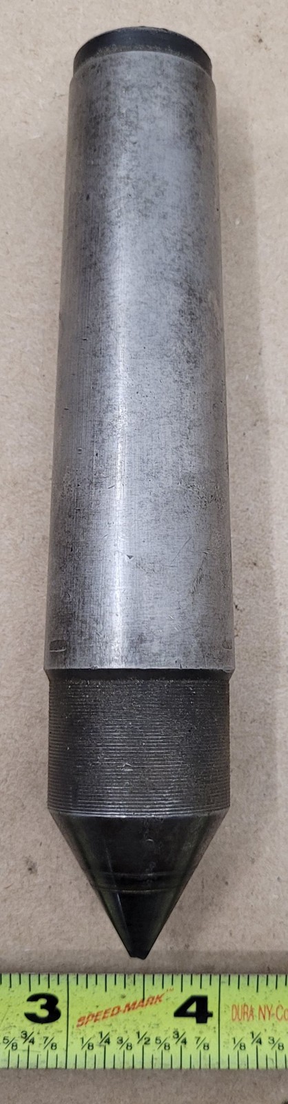 Dead Center – 4 Morse Taper – 6in Long