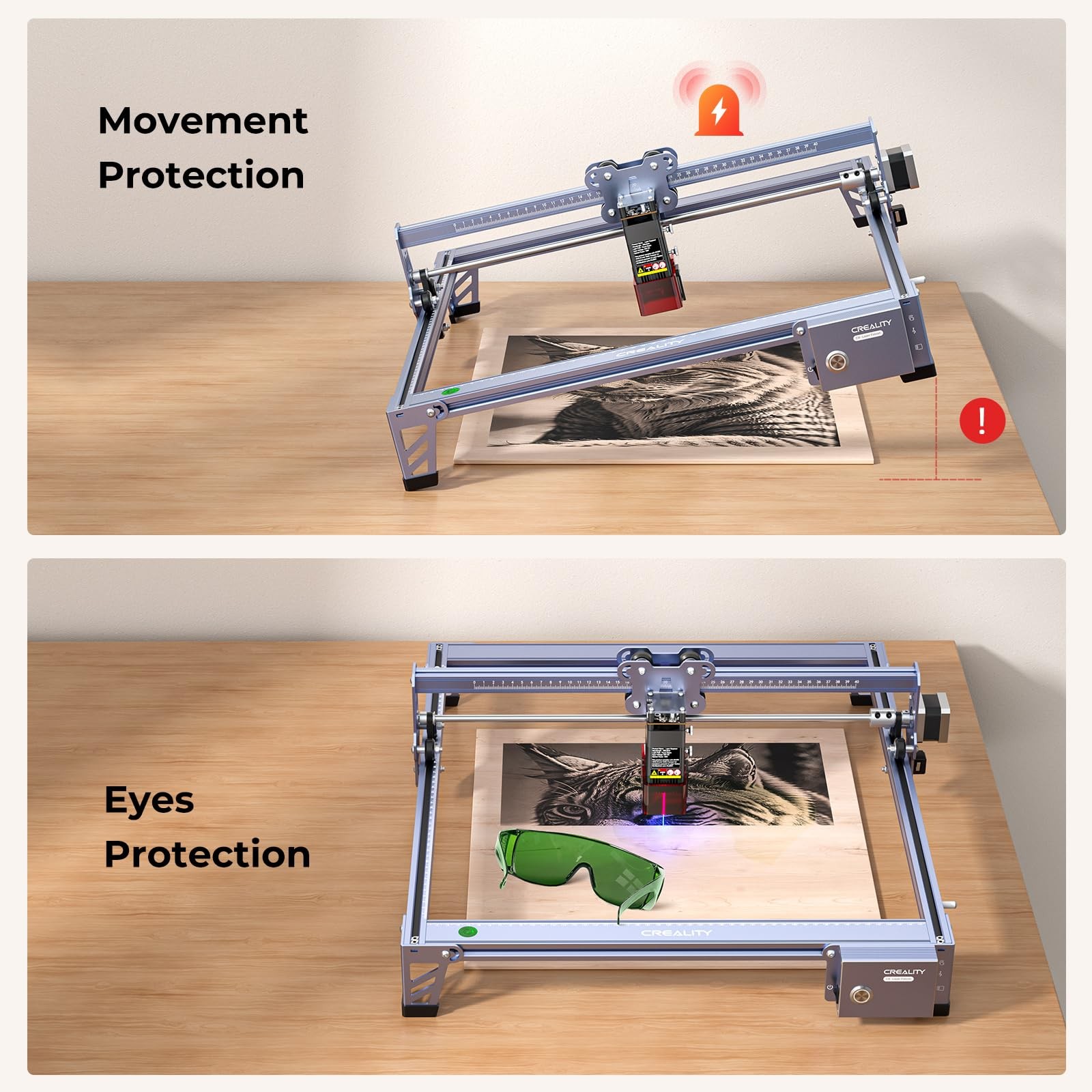 Creality Falcon 5W Laser Engraver Machine, 72w High Falcon-5W, Falcon-5W