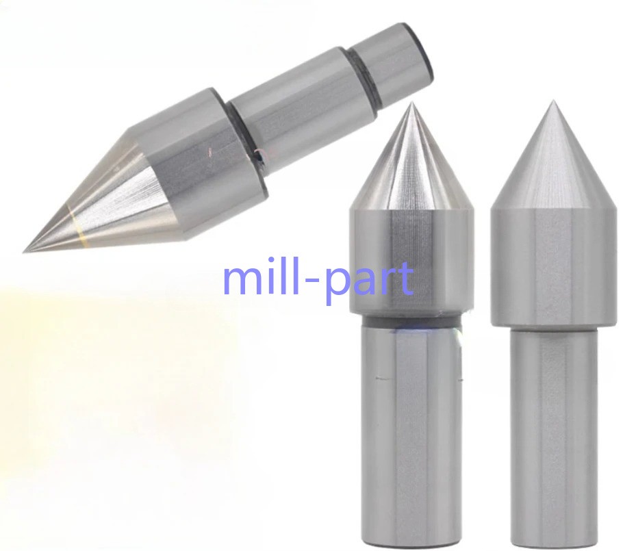 Straight Shank Dead Center Alloy White Steel Lathe Morse Taper Center Tip Tool