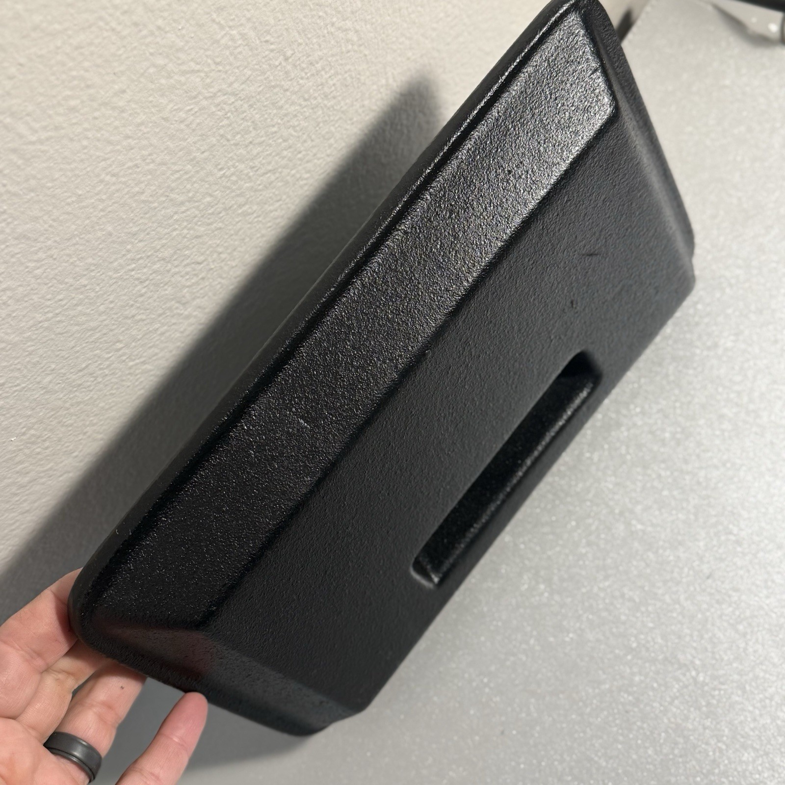 One (1) Cast Iron Water Tray for Baldor Tool grinders