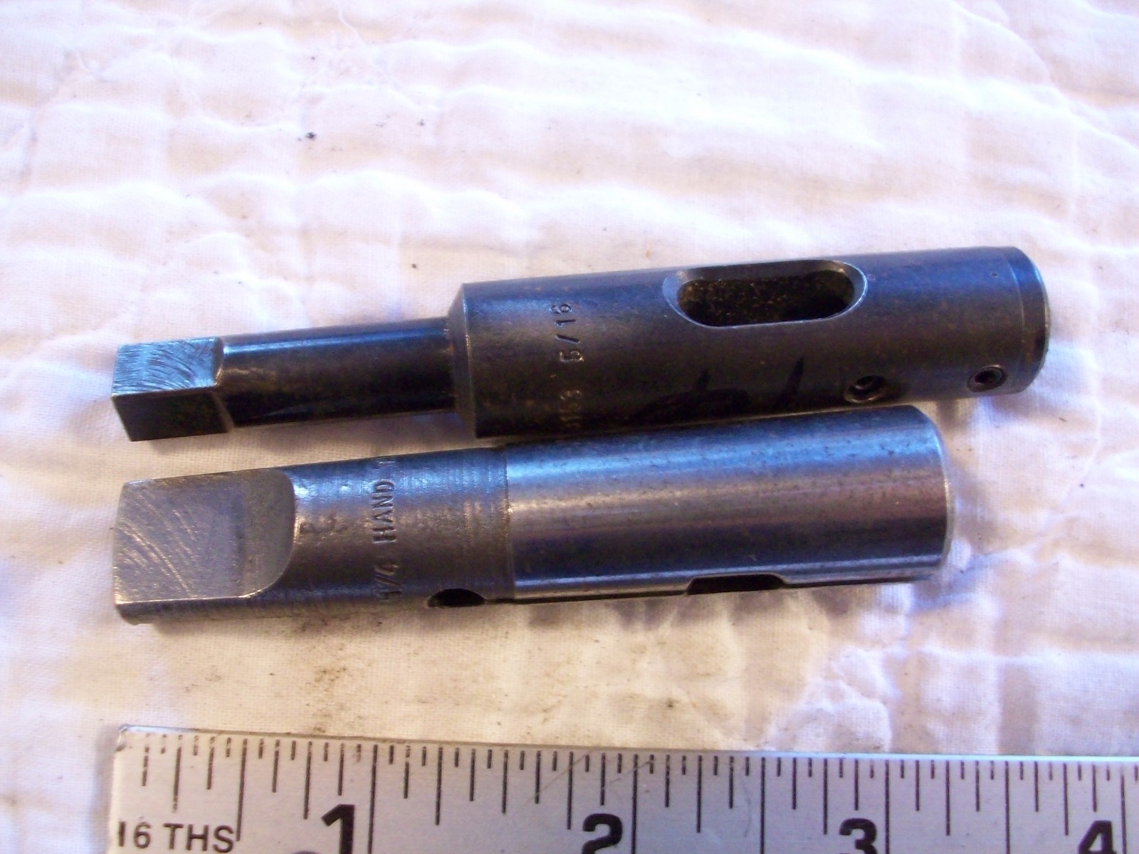 2 Taps 1 #2 More Taper 1-Universal ENG. 5/16 503153 – Scully-Jones 1/4 Hand Tap