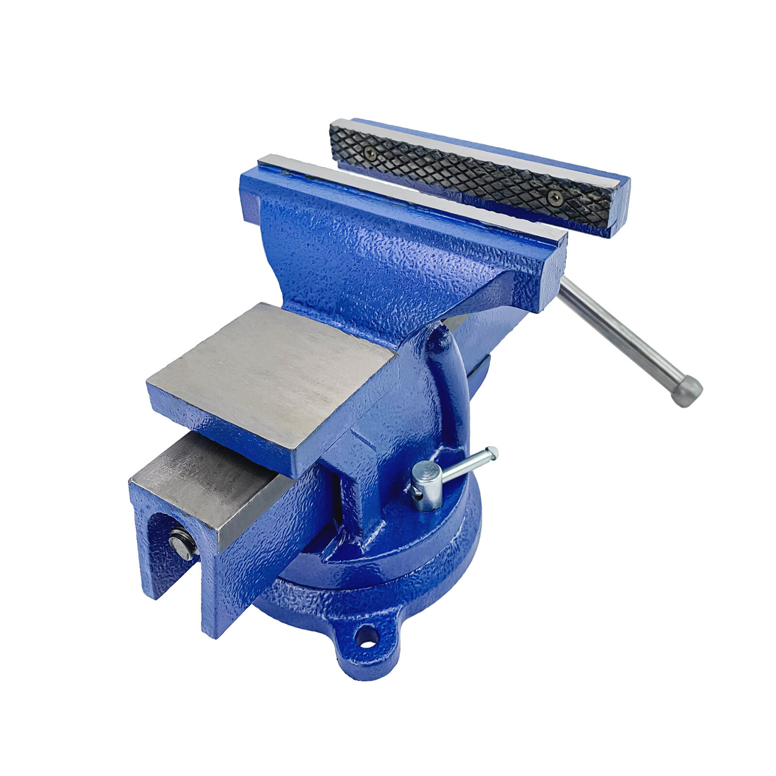 4″ Bench Vise 360° Swivel Base Heavy Duty Bench Vice with Anvil Table Top Clamp