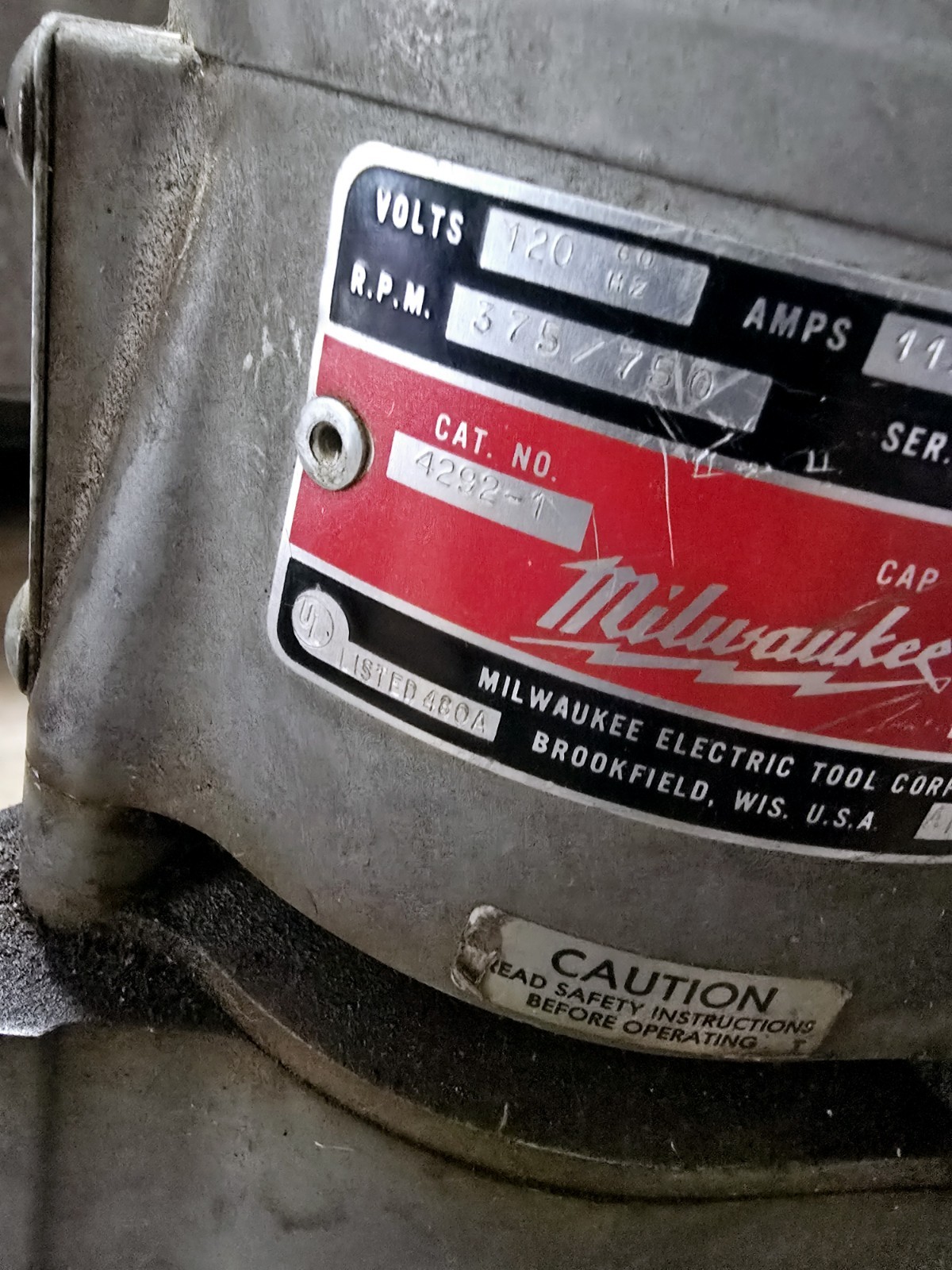 Milwaukee Magnetic Drill Press 4292-1 Drill 4232 Base Mag Drill