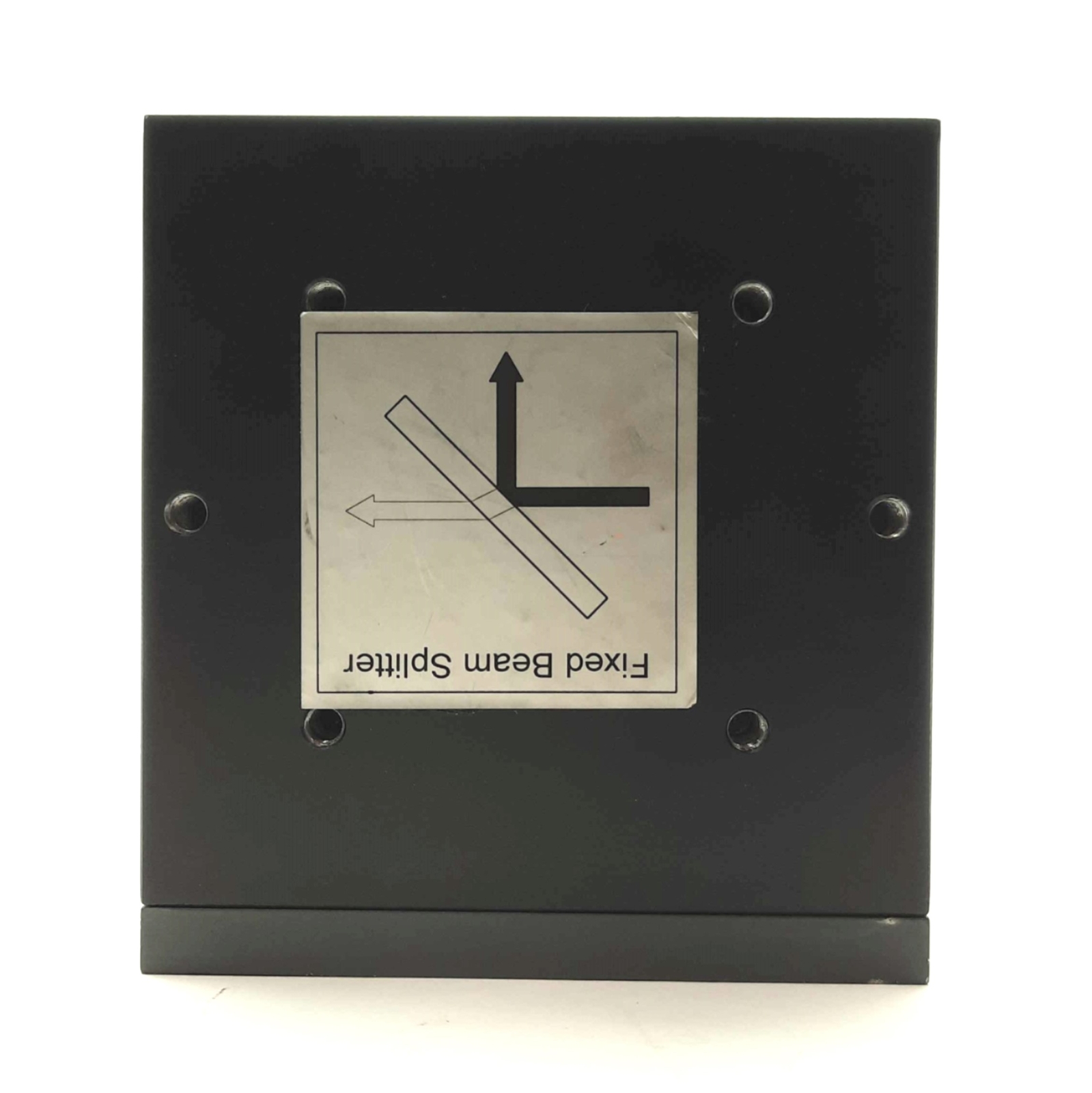 Spiricon YAG LASER Beam Splitter 1¾ to 1¾ & 3¼” Apertures 2.5″ C2C Cube Mounted