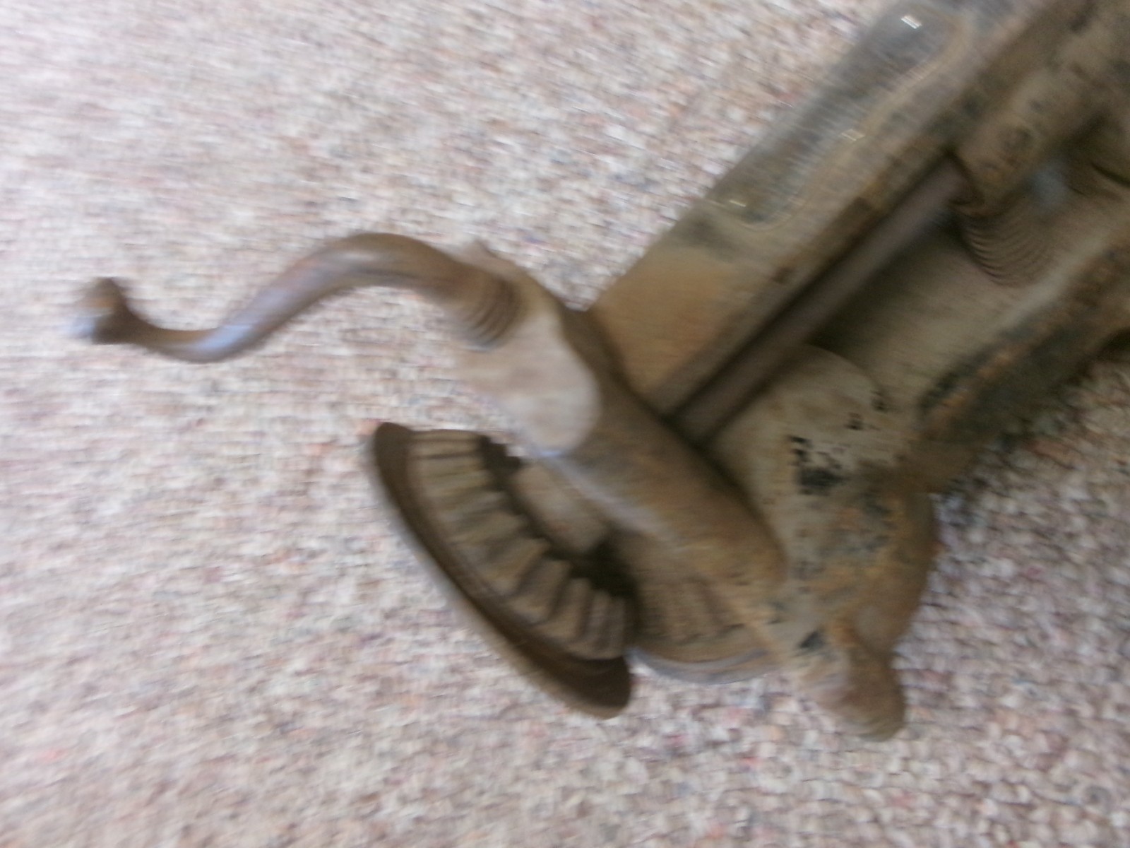 1867 ANTIQUE PECK STOW & WILCOX CO. METAL WORKING TOOL MACHINE HAND CRANK