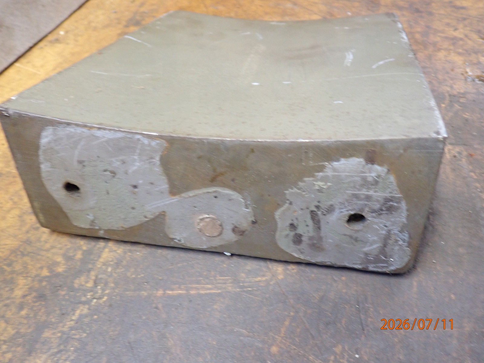 CAST IRON SURFACE TOOL GRINDER GRINDING TABLE END GUARD CASTING