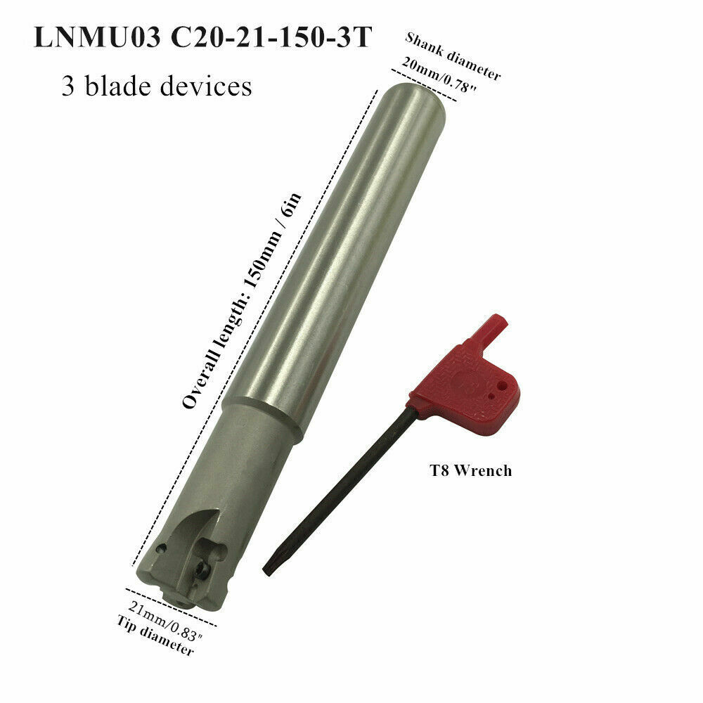 LNMU0303ZER-MJ Rapid Feed Milling Insert For EXN03R/LNMU0303 C16 17 20 25mm Tool