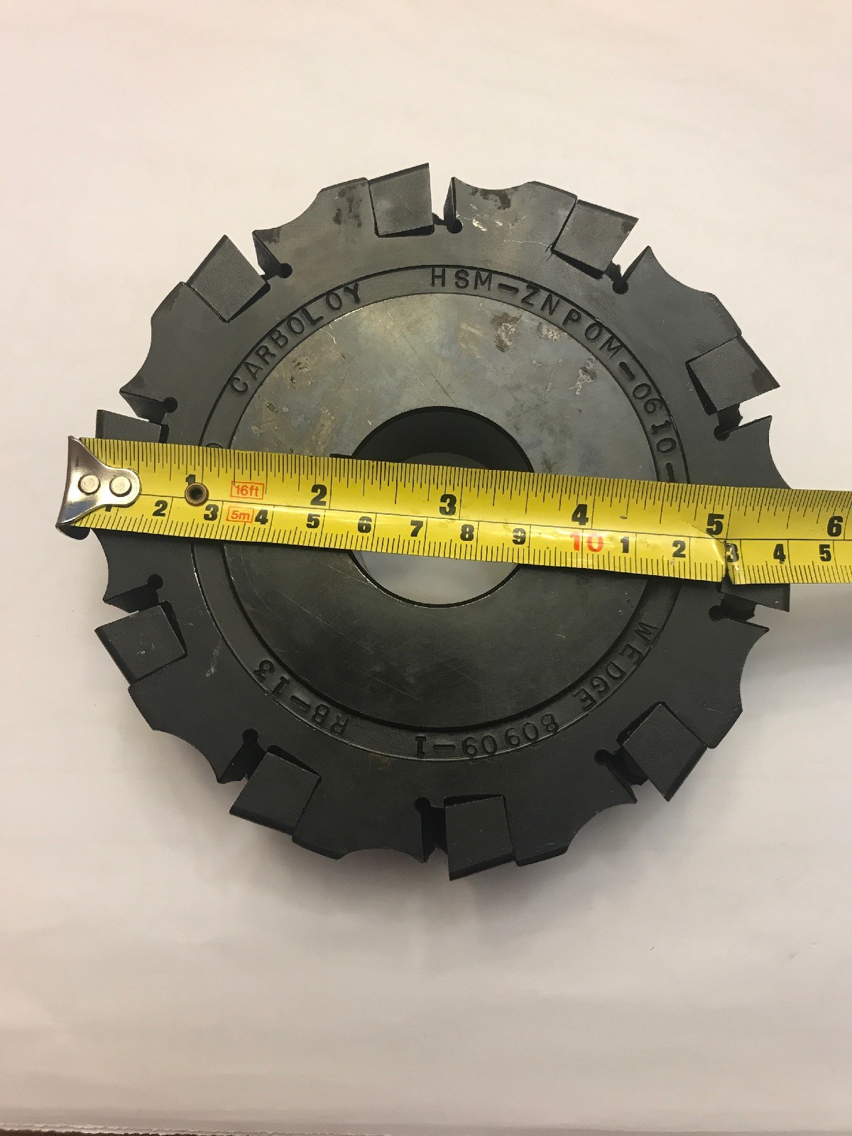 Carboloy Indexable Facemill Cutter HSM-ZNPOM-0610-L13 Wedge 80909-1