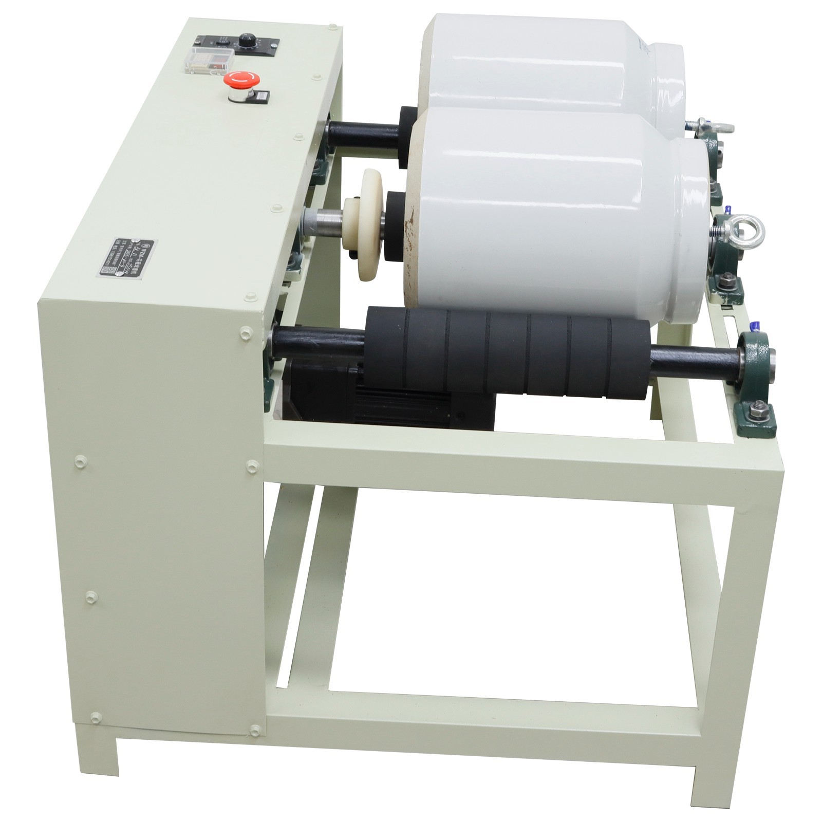 220V 10L Dual-Ceramic Jar Multifunctional Benchtop Ball Mill Mixer Ceramic Grind