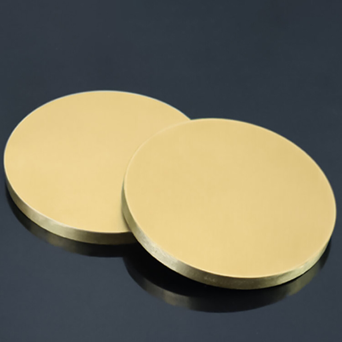 Brass Discs Round Sheet Plate Dia 50/100/150/200mm Thick 0.8/1/1.5/2/2.5/3mm