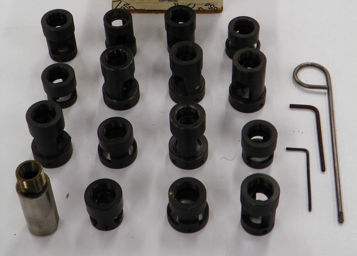3/4″ DIE CHUCK WITH 13/16″ DIE HOLDERS AND 5/8″ DIE HOLDERS C014