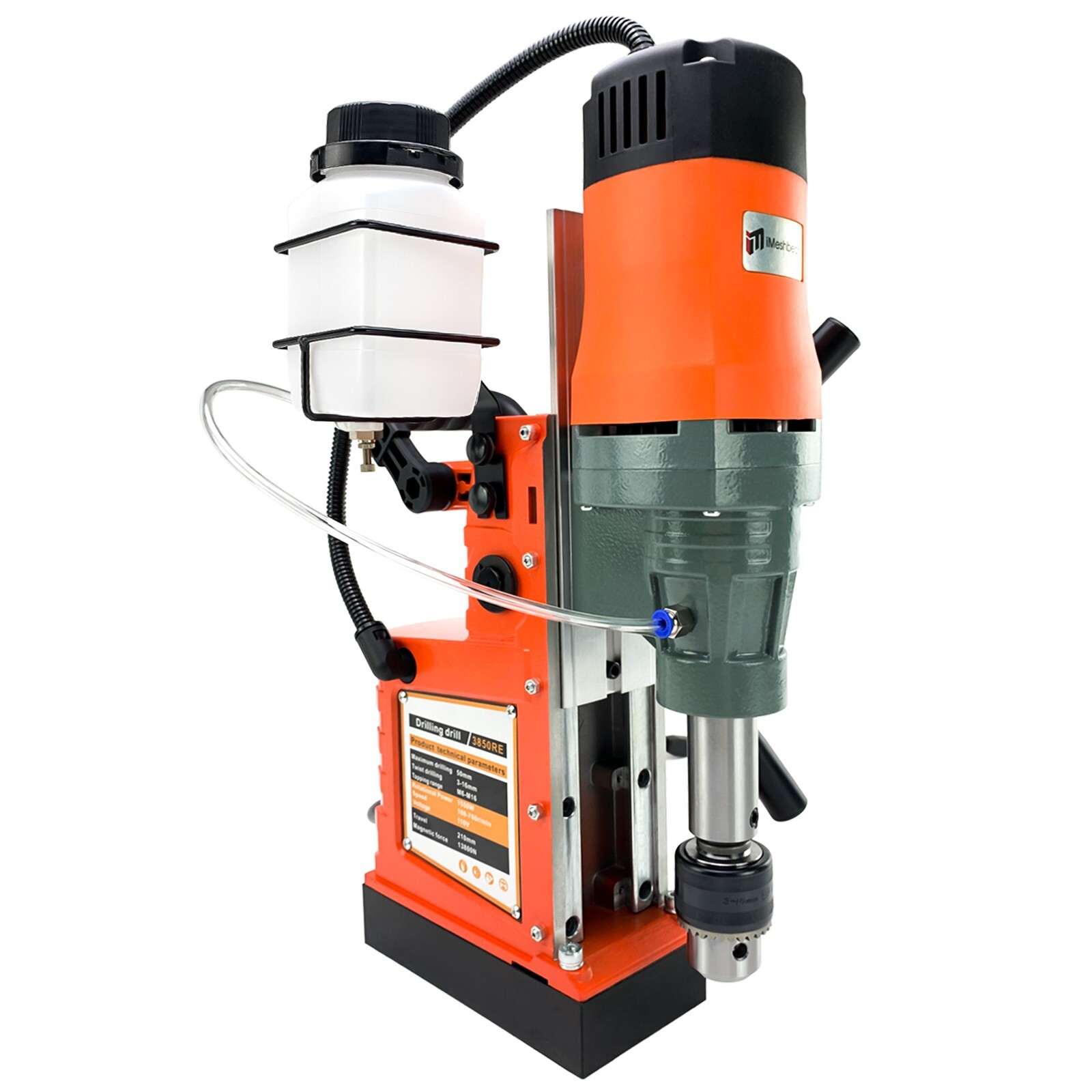 Magnetic Drill Press 1550W Coring/Tapping/Drilling Machine 13800N 760RPM 2″ Core