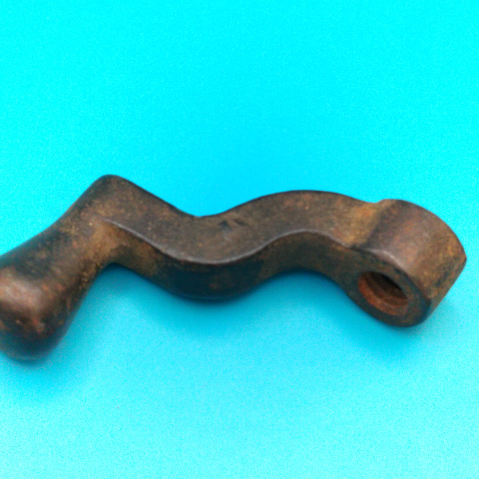 Vintage Cast Iron Crank Handle Machine Tool Lathe Grinder Press 3.5″ Threaded
