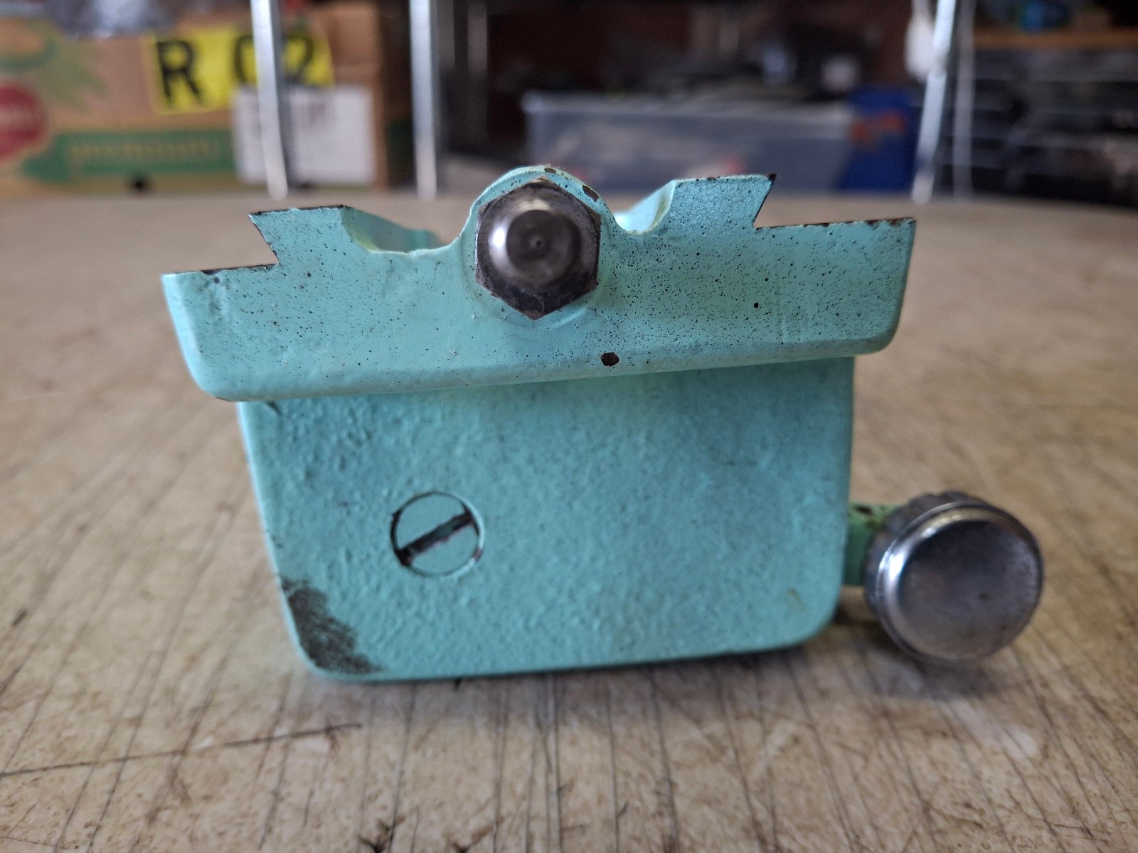 Vintage 6″ Lathe Craftsman 109 Apron Carriage Saddle Half Nut Housing Casting