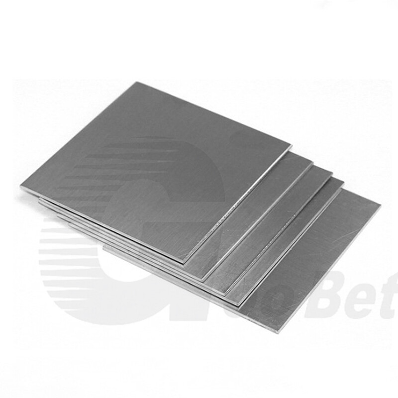 Pure Nickel Sheet Ni 99.5% Thick 1mm 2mm 3mm Flat Plate For Electroplating Anode