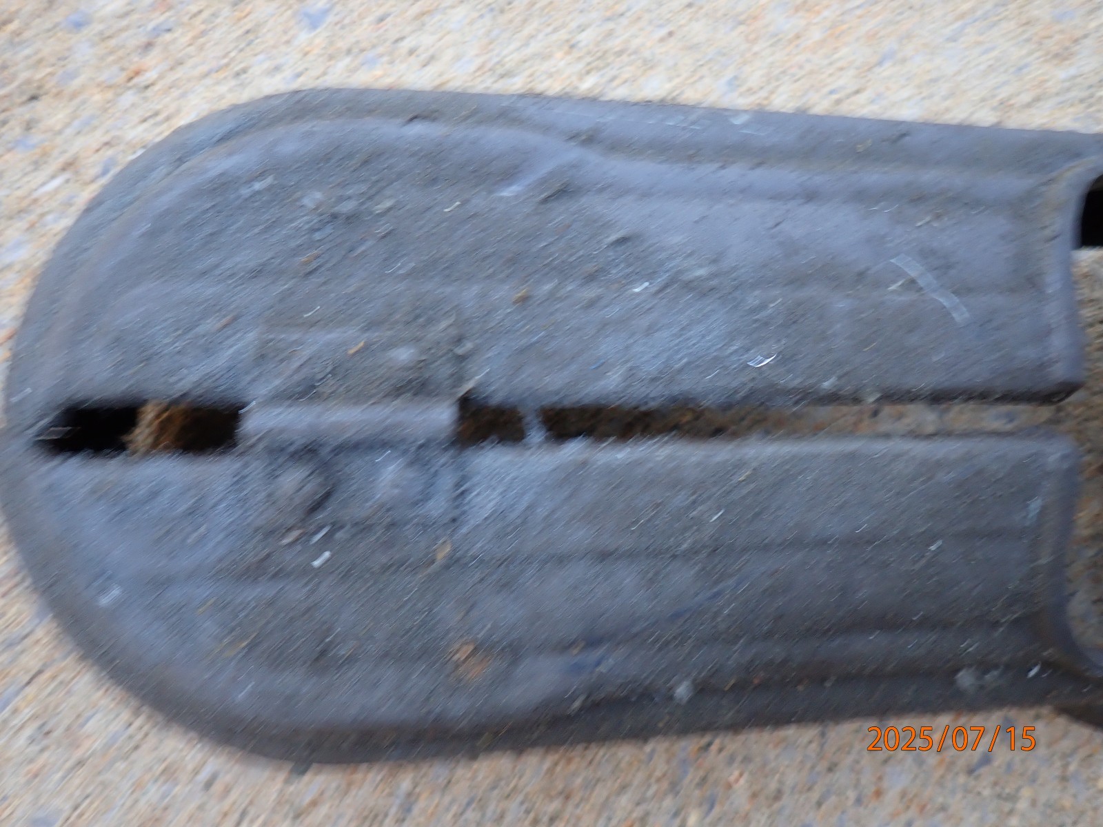 LOT L: VINTAGE EARLY WALKER TURNER 20″ DRILL PRESS CAST IRON BELT COVER ASSEMBLY