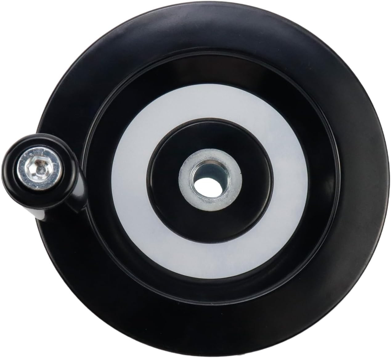 4.92″ / 125Mm Hand Wheel with Revolving Handle, 0.47″ / 12Mm Hole Diameter Back