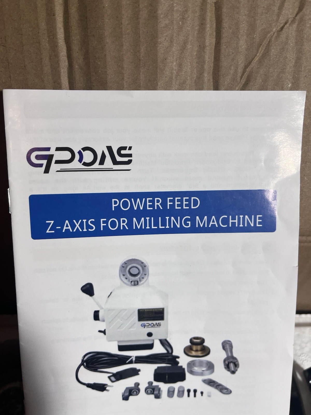 AL-460 Power Feed Z-Axis for Milling Machine 460 in-lb Torque, 0-200RPM…