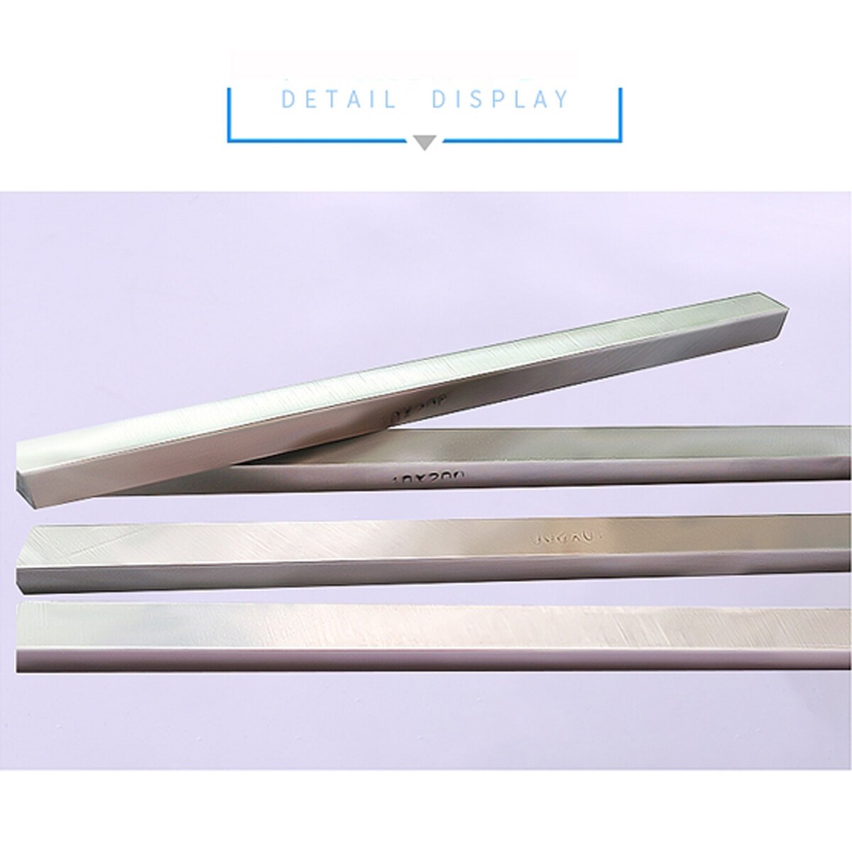 HSS High Speed Steel Square Lathe Bar Turning Tool HRC60-62 Hardness 200mm Long