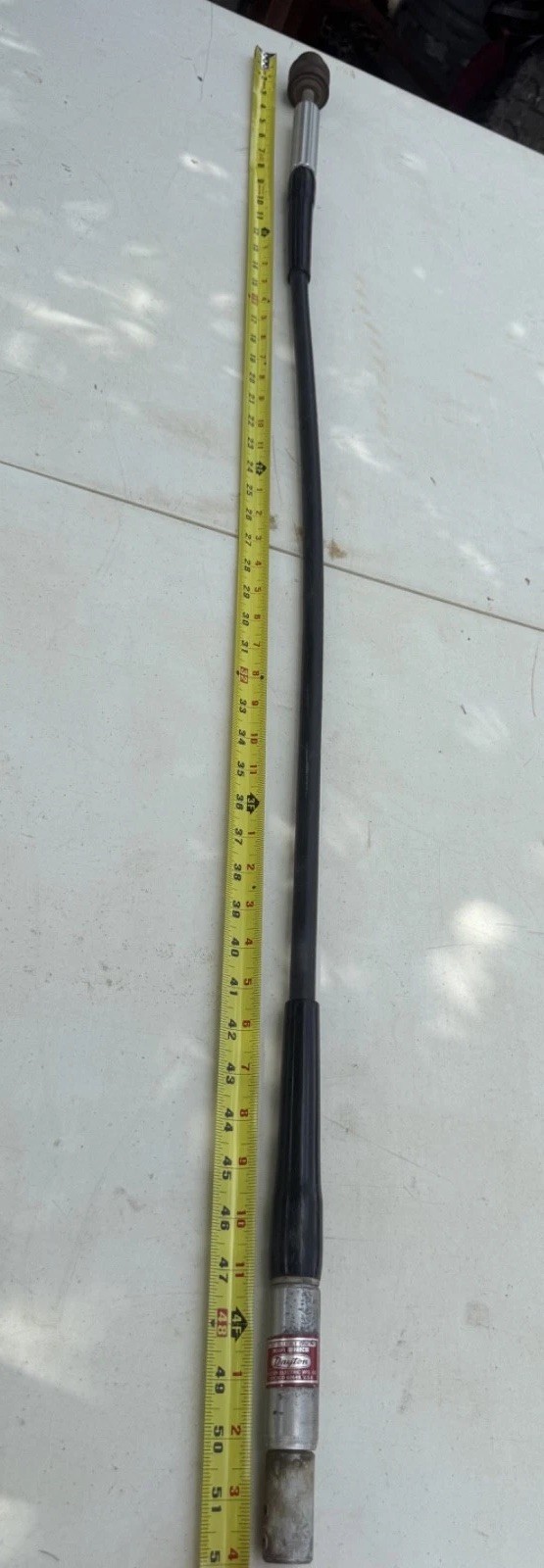 Vintage Dayton 50″ Flexible Shaft 2Z324 with 1/2″ Craftsman Chuck & Key