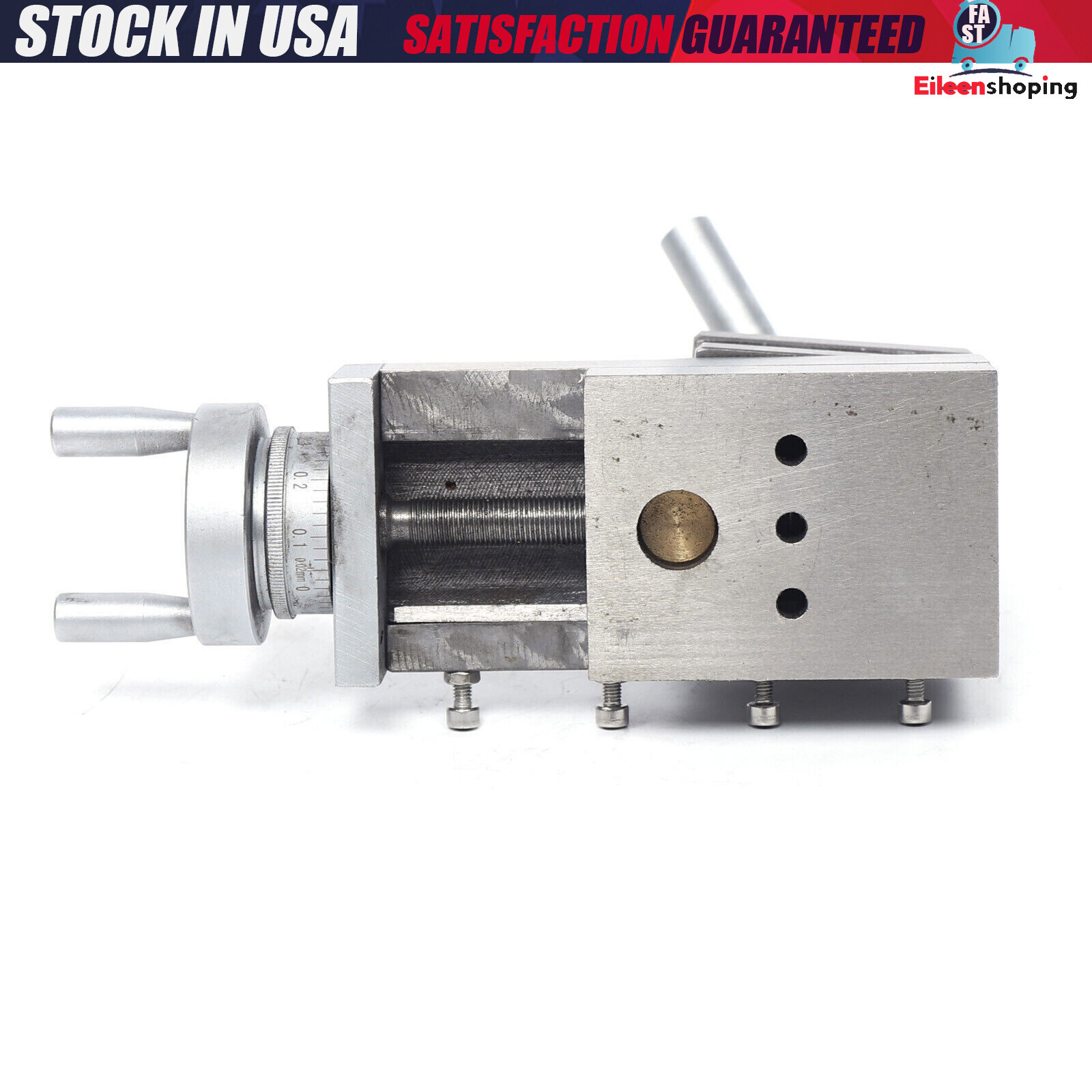METAL LATHE CROSS SLIDE & TOOL HOLDER Compound Lathe Parts Stroke 90mm M5*35 NEW