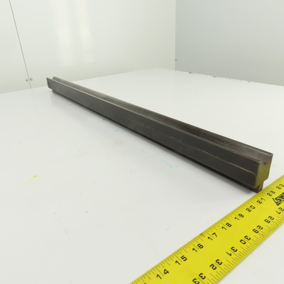 36-3/4″ Press Brake Forming 90° V Angle Die Block 1/2″ Tang 1-5/8″H 1-1/2″ Thic