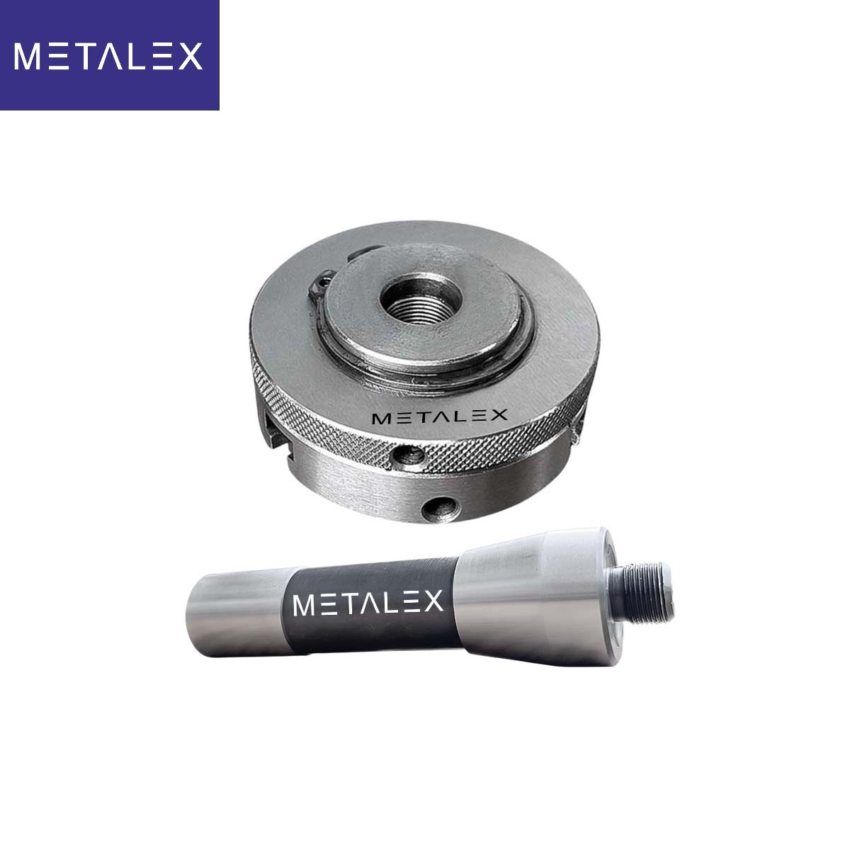 2-1/2″ 3 Jaw 2.5″ Self Centering Mini Small Baby Lathe Chuck Set R8 Shank Arbor