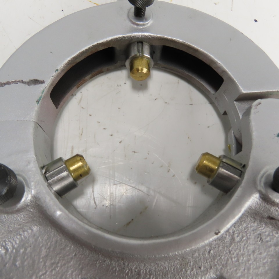 3 Point Swing Top Lathe Steady Rest 6-3/4″ Bore 18-1/4″ Tall 8-1/2″Center Height