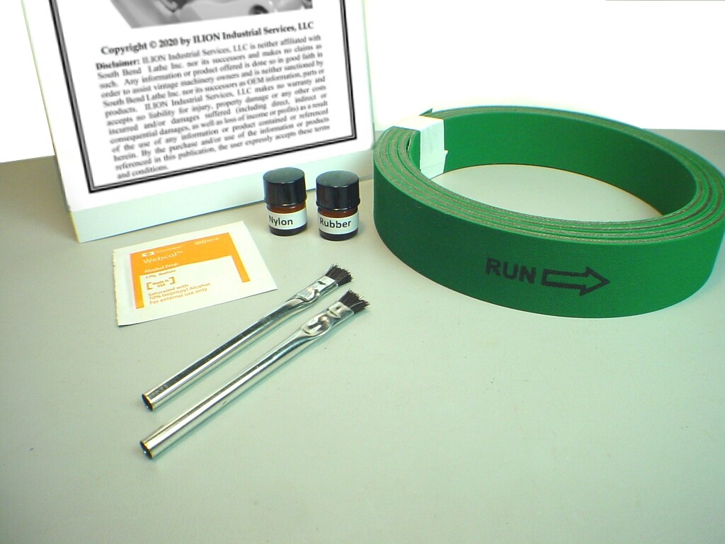New! ● 1″ Premium Flat Drive Belt ● For All South Bend Lathe 10L & 10R Heavy 10