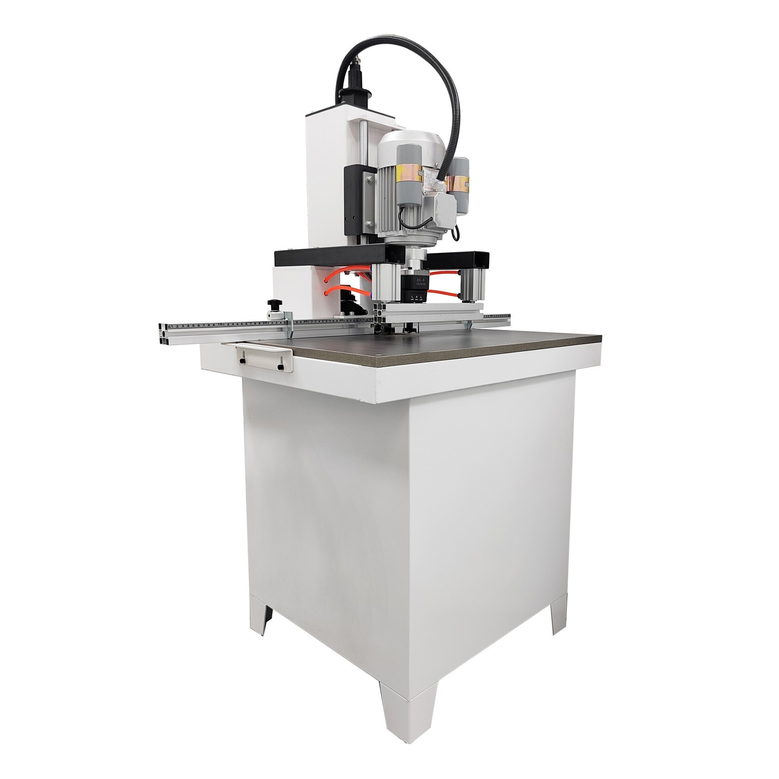 110V 48-6 Woodworking Horizontal Vertical Drilling Machine 3-16mm Drill Chuck