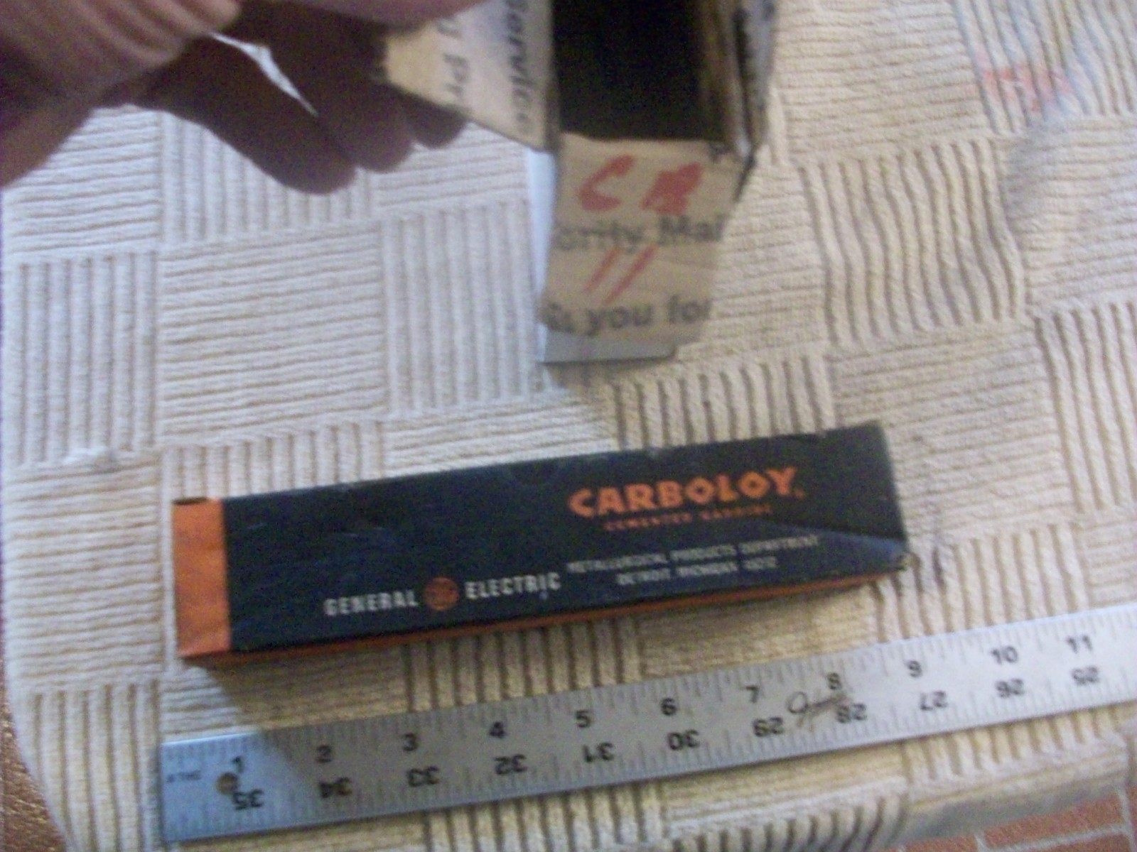 Carb-O-Lock Positive Rake Tool Holder NOS Boxed TFR-55-3P Carboloy General Elec.