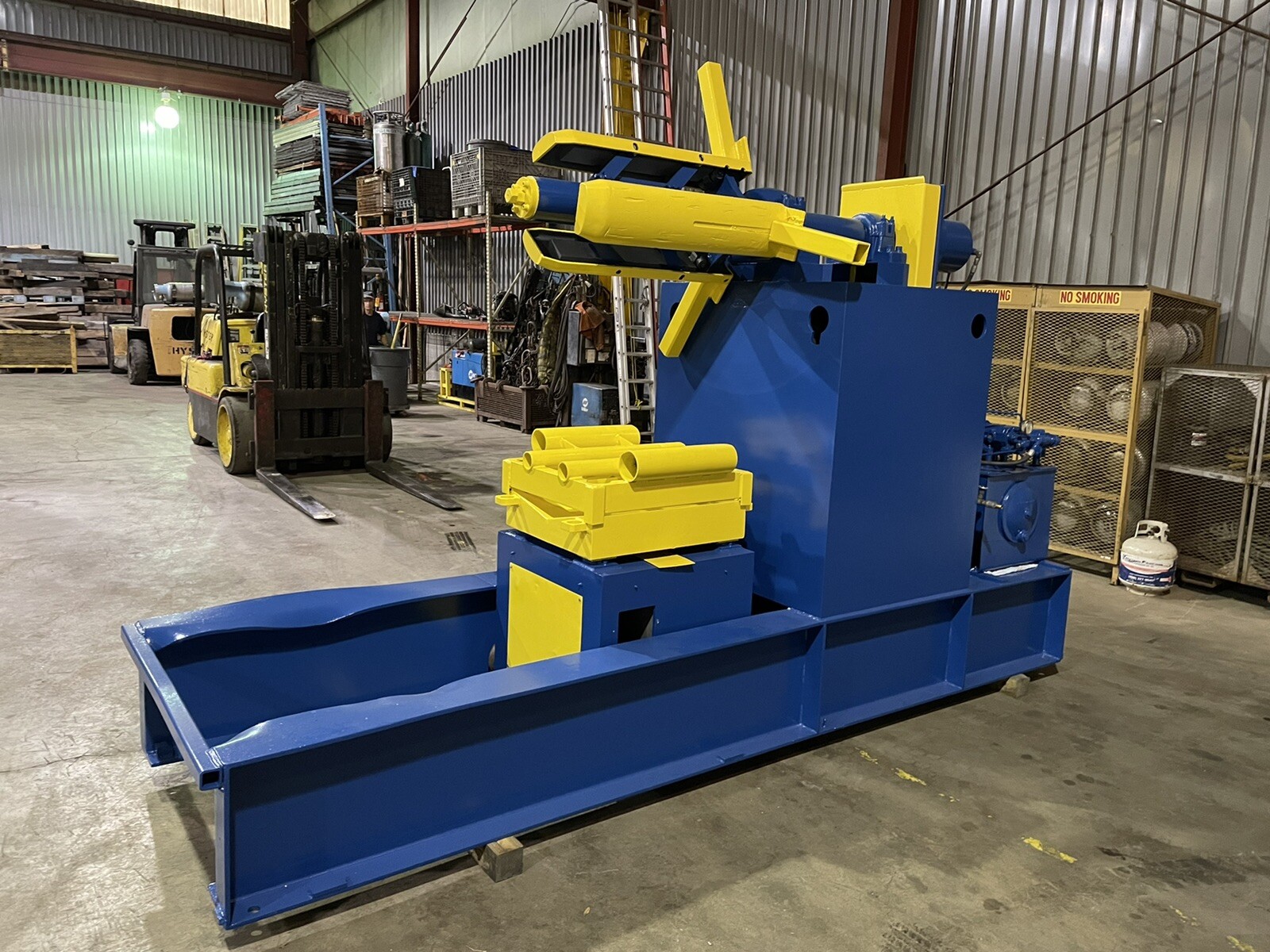 DALLAS 10,000 LBS. COIL REEL WITH CAR