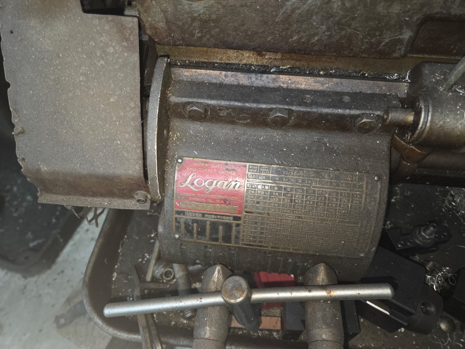 logan 11 inch lathe