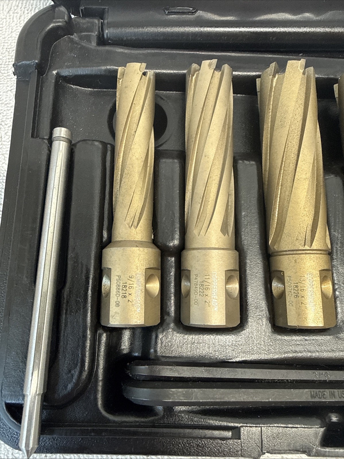 Hougen 18002 Copperhead™ Carbide Annular Cutter Kit – Fractional
