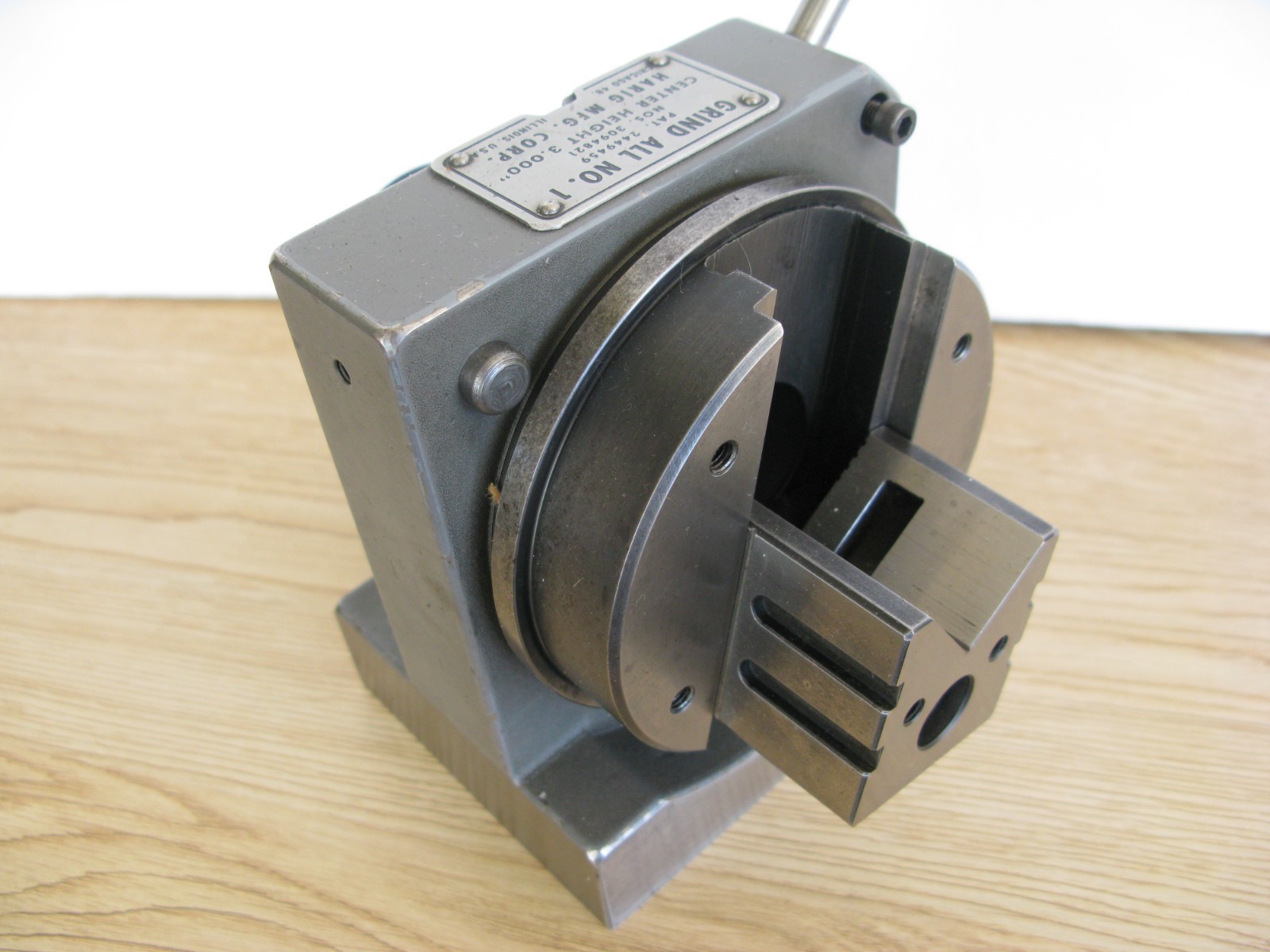 HARIG MFG. MOD. GRIND ALL NO.1 , GRINDING FIXTURE