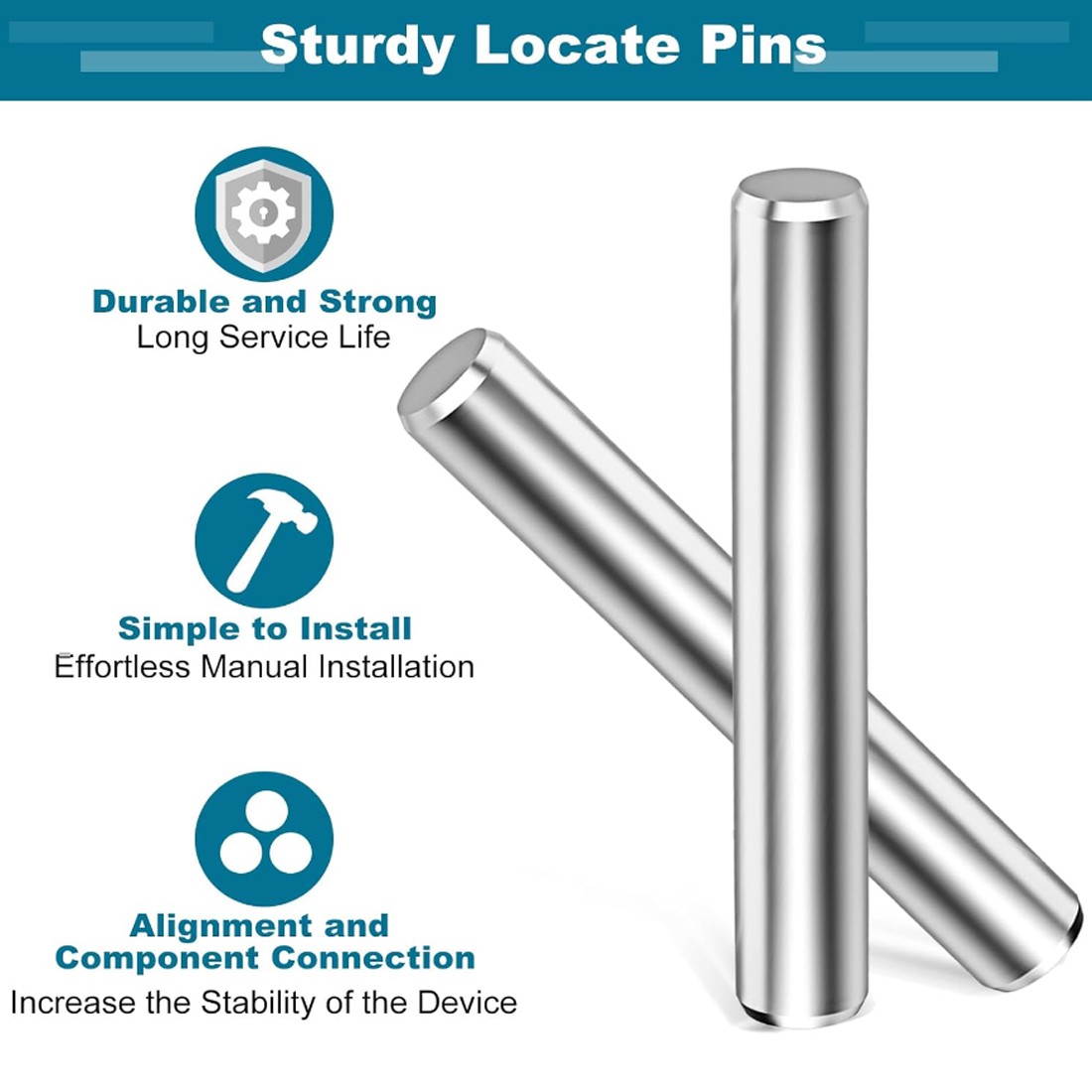 6061 Aluminium Round Bar Rod Diameter 2mm~55mm Solid Connector Stand Support