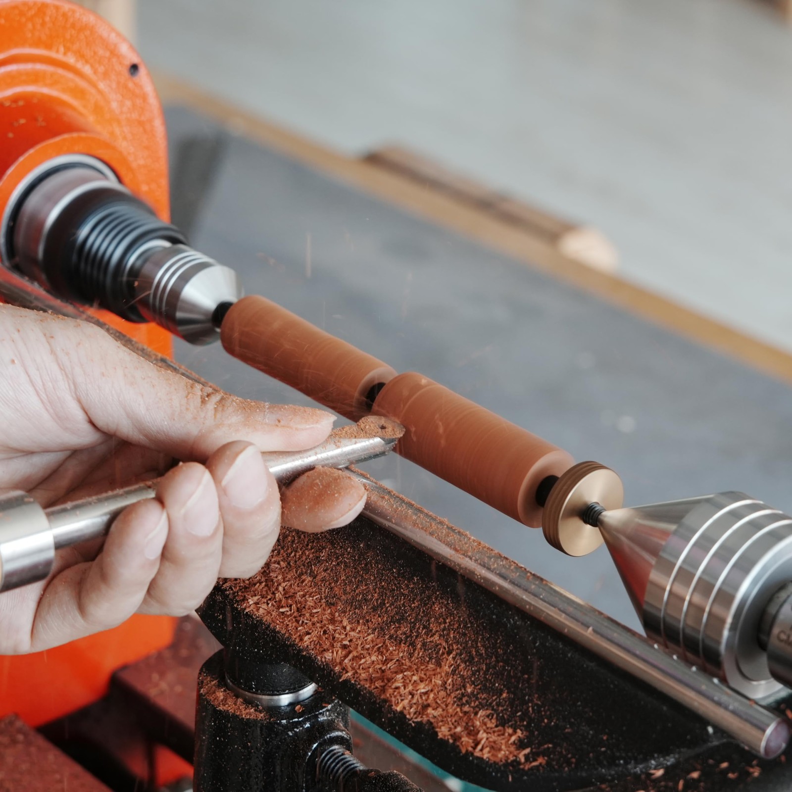 Pen Mandrel Simple Kit MT1 Morse Taper for Woodturning Lathe.