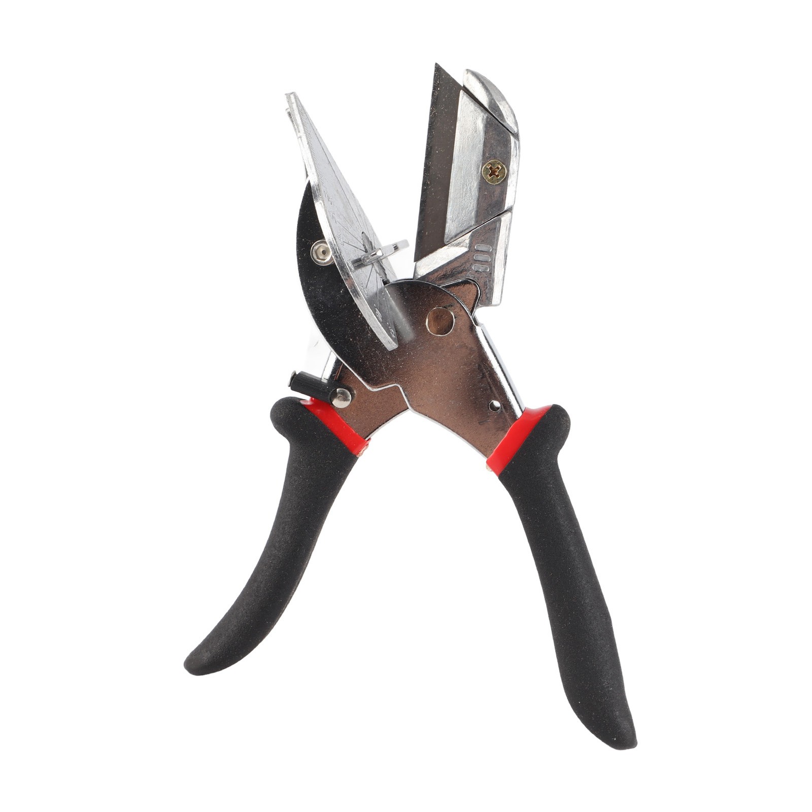 Angle Shear Cutter Non‑Slip Black Handle Hand Tool For Cutting Thin Wood CEL