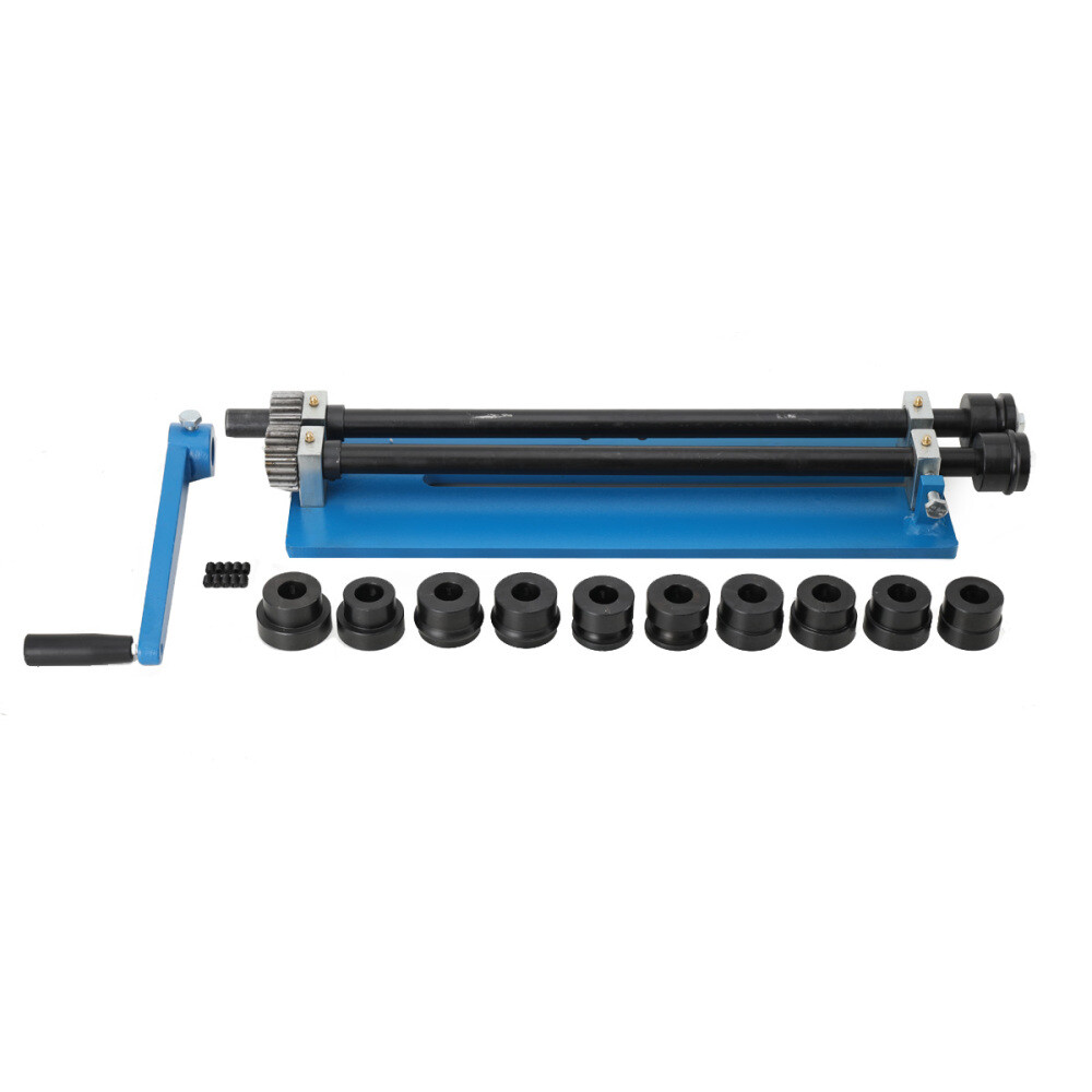 18′ Sheet Metal Bead Roller Machine w/6 Sets Dies Manual Heavy Duty Flaring Tool