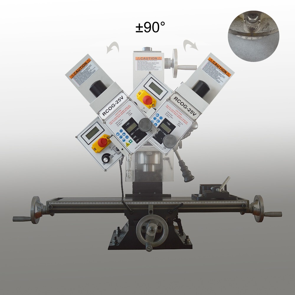 1100W TECHTONGDA® Brushless Motor Milling and Drilling Machine 110V DIY Lathe