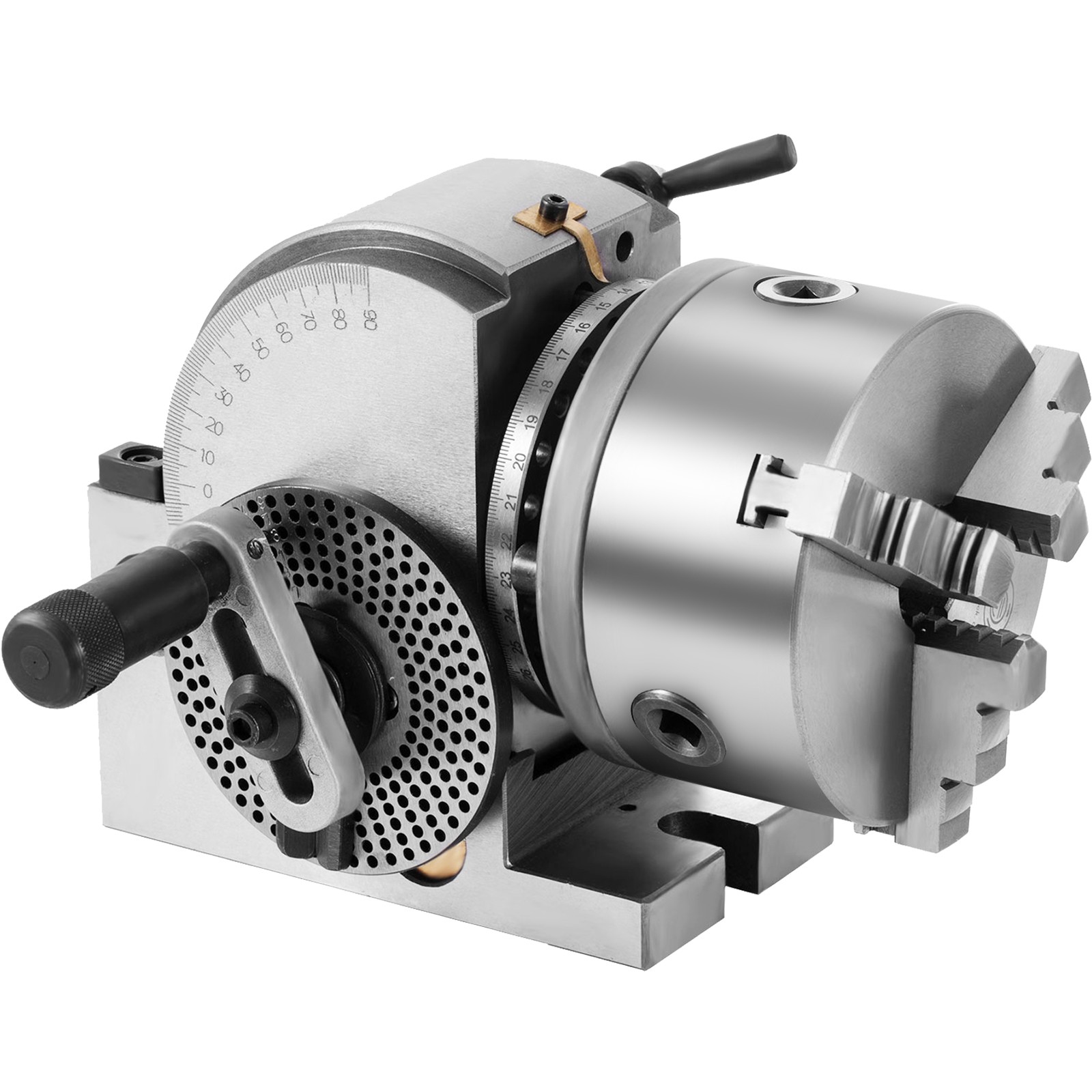 BS-0 Precision Dividing Head With 5″ 3-jaw Chuck STRUCTUAL DURABILITIES NEWEST