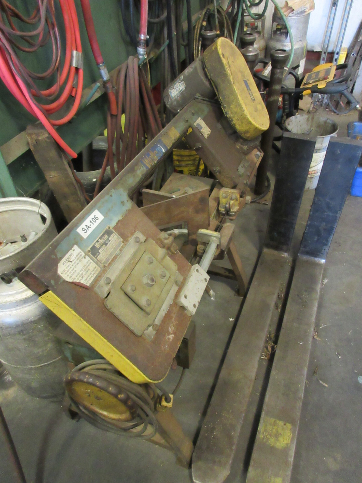 WELLSAW 58B HORIZONTAL / VERTICAL BAND SAW 9-1/2″ x 11″