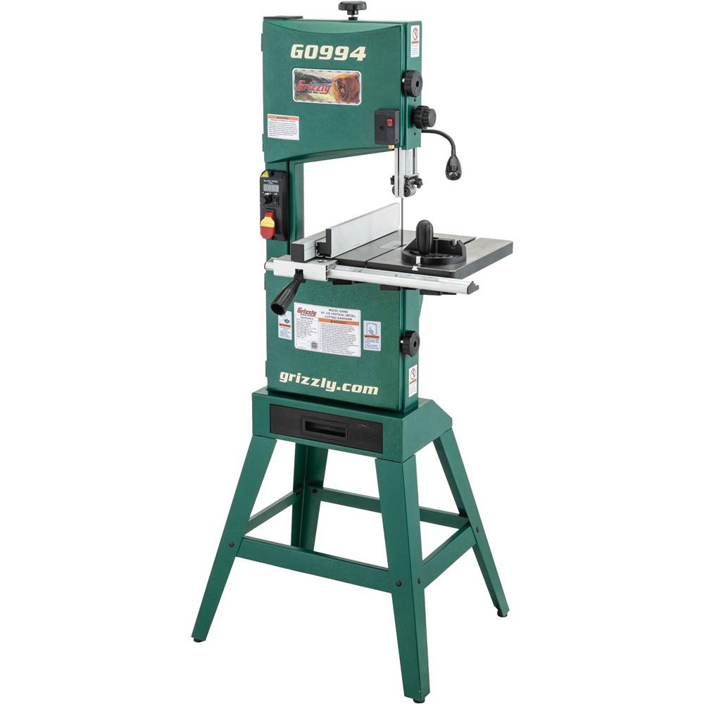G0994 10″ Variable-Speed Vertical Metal-Cutting Bandsaw