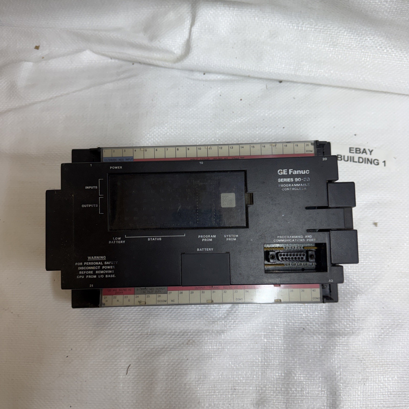 GE FANUC IC692CPU211D SERIES 90-20 PROGRAMMABLE CONTROLLER new no box