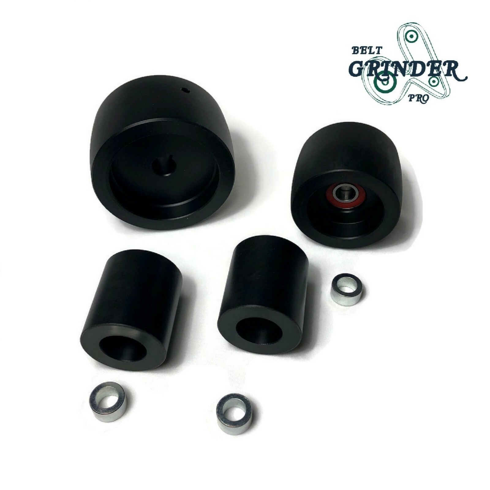Belt Grinder 2″x72″ Polyacetal (Delrin) Whee 4″Drive 5/8″ bore 3″ track 2″ Idler