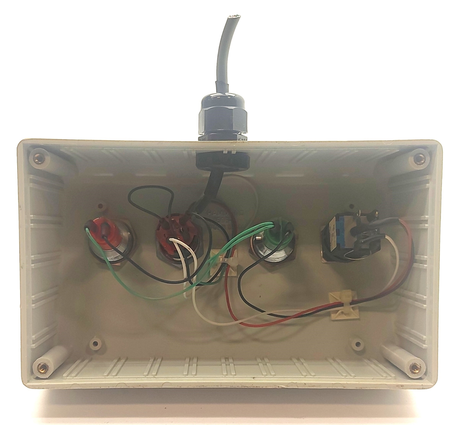 Resonetics LASER Control Panel, On/Off, Key Switch, Red/Green Lights *No Key*