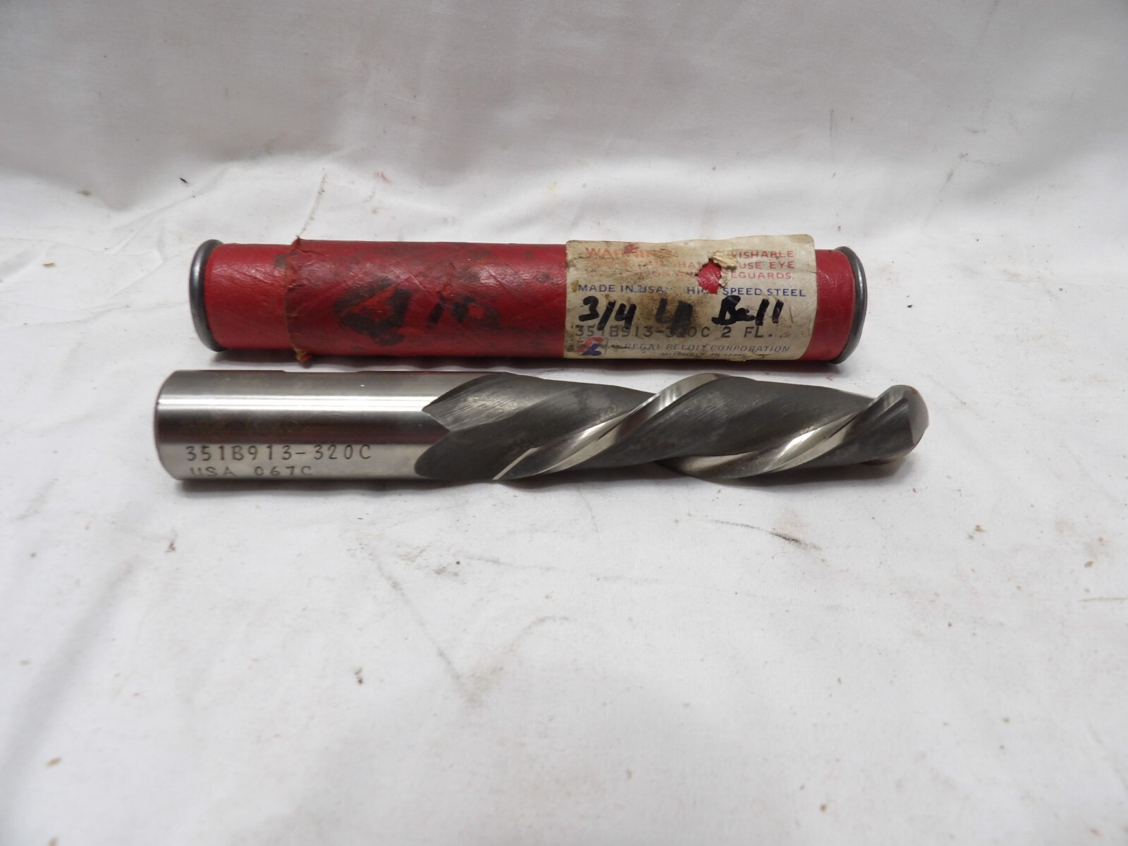 Regal-Beloit Ball Nose Endmill 3/4″ x 3/4″ x 3″ – Made in the USA