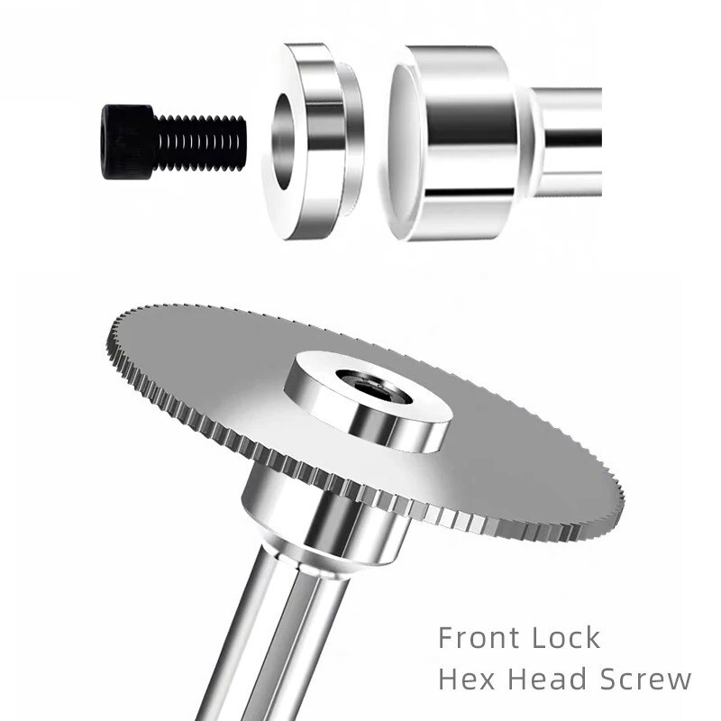 Saw Milling Cutter Arbor Blade Holder 10mm 12.7mm 13mm CNC Slotting Durable Tool