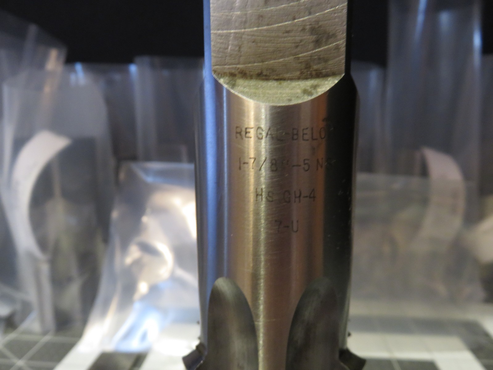 Regal USA 1-7/8″ x 5 tpi NS HS GR-4 7-U Hand Tap, 6 Flute Nos Condition ((3863))